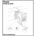 Wijnklimaatkast Pando PVMB 40-28CR Wijnklimaatkast Pando PVMB 40-28CR